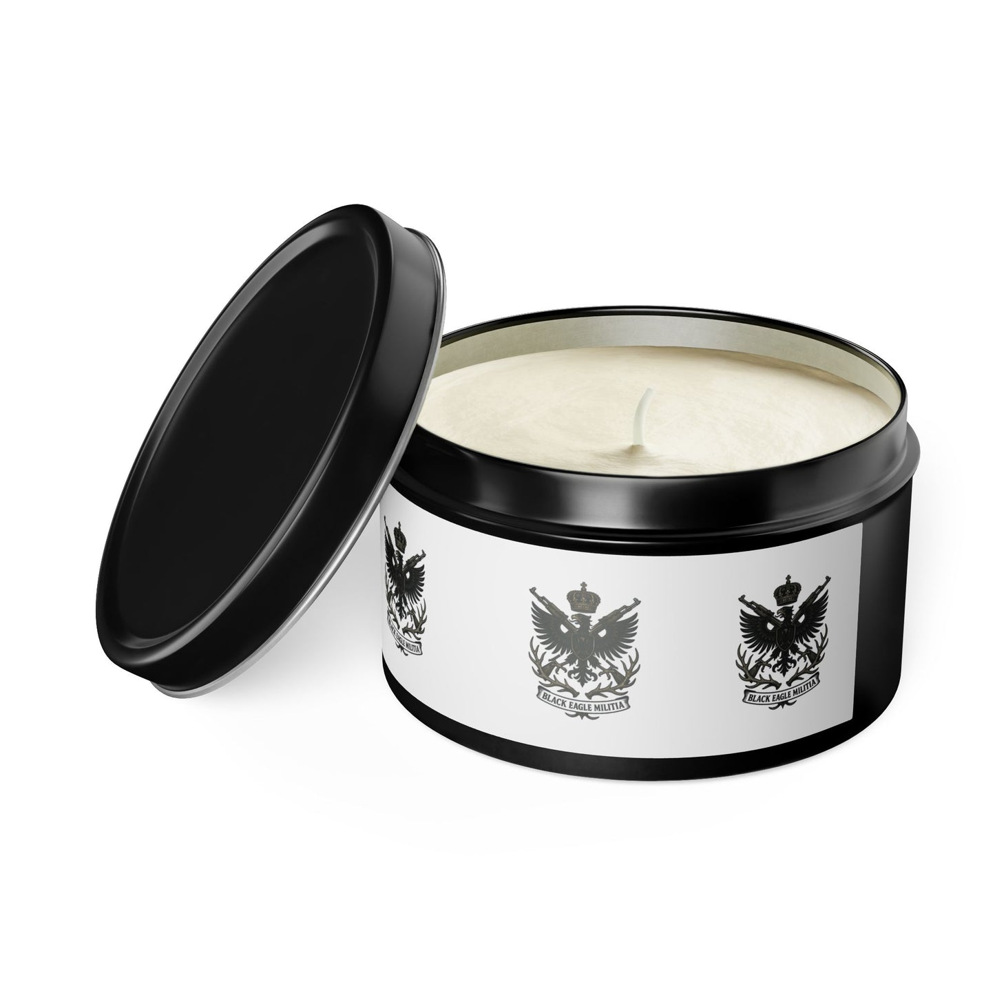 Scented Tin Candles - Black Eagle Militia