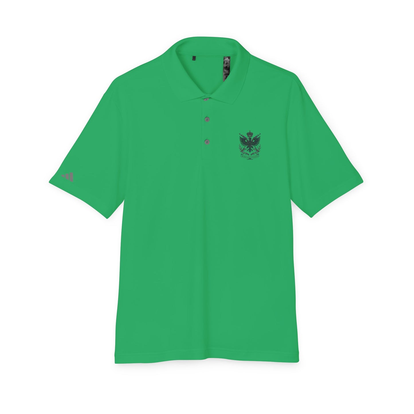 Adidas Unisex Performance Polo - Black Eagle Militia - Stylish, Breathable Athletic Wear